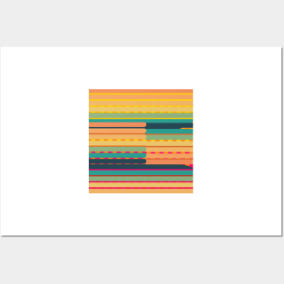 Sunset Stripe Posters and Art